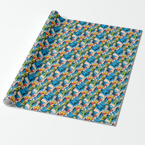 Wonder Woman Cape Wrapping Paper