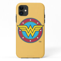 Wonder Woman | Circle & Stars Logo iPhone 11 Case
