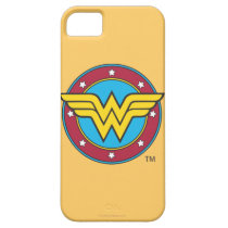 Wonder Woman | Circle & Stars Logo iPhone SE/5/5s Case
