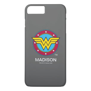 Wonder Woman   Circle & Stars Logo iPhone 8 Plus/7 Plus Case