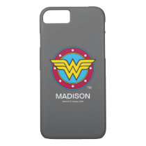 Wonder Woman | Circle & Stars Logo iPhone 8/7 Case