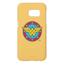 Wonder Woman | Circle & Stars Logo Samsung Galaxy S7 Case