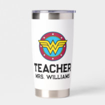 Wonder Woman | Circle & Stars Logo Insulated Tumbler