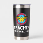 Wonder Woman | Circle & Stars Logo Insulated Tumbler<br><div class="desc">Use this fun Wonder Woman water bottle with pride or gift to that special Teacher.</div>