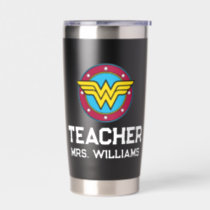 Wonder Woman | Circle & Stars Logo Insulated Tumbler