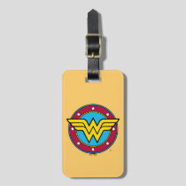 Wonder Woman | Circle & Stars Logo Luggage Tag