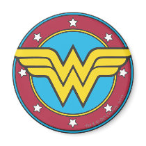 Wonder Woman | Circle & Stars Logo Magnet