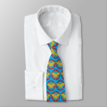 Wonder Woman | Circle & Stars Logo Neck Tie