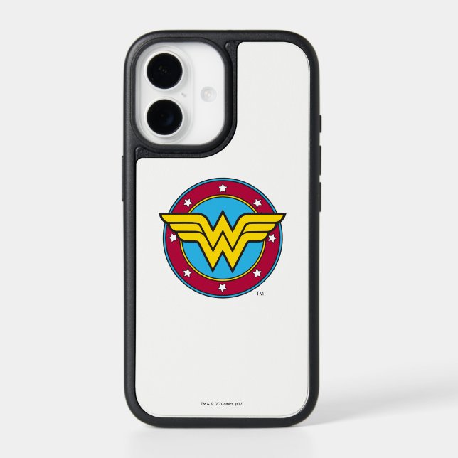Wonder Woman | Circle & Stars Logo Otterbox iPhone Case (Back)
