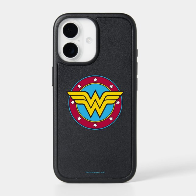 Wonder Woman | Circle & Stars Logo Otterbox iPhone Case (Back)