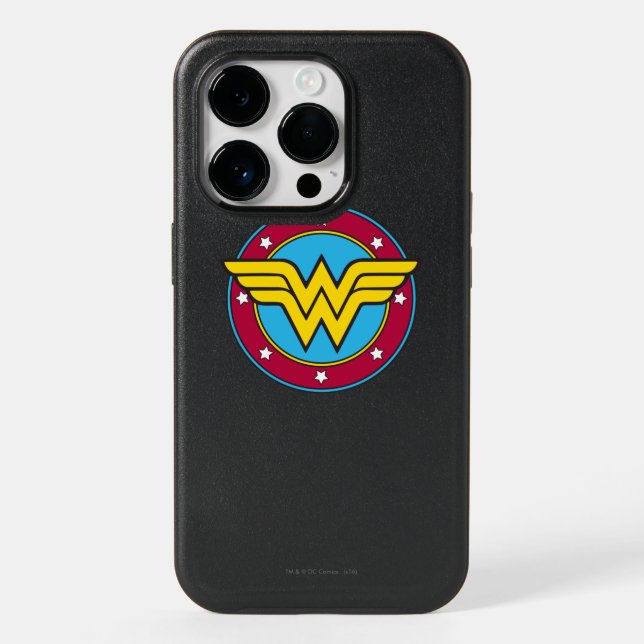 Wonder Woman | Circle & Stars Logo Otterbox iPhone Case (Back)