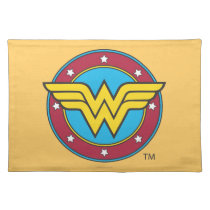 Wonder Woman | Circle & Stars Logo Placemat