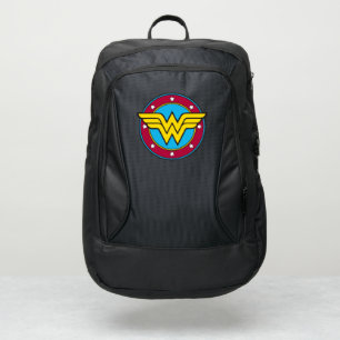 Wonder Woman Circle & Stars Logo Port Authority® Backpack