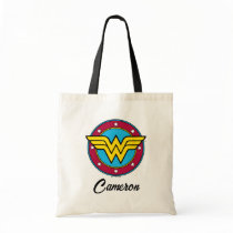 Wonder Woman | Circle & Stars Logo Tote Bag