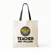 Wonder Woman | Circle & Stars Logo Tote Bag