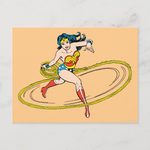 Wonder Woman Circled with Lasso