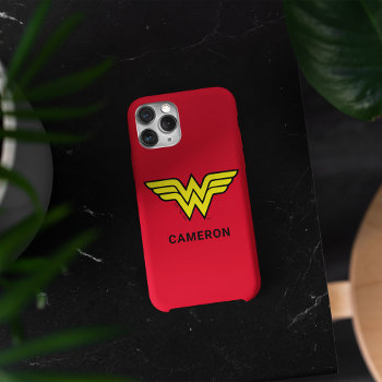 Wonder Woman | Classic Logo | Add Your Name Case-m Iphone 13 Pro Case by wonderwoman at Zazzle