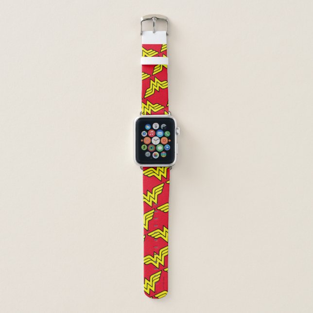 Wonder Woman | Classic Logo Apple Watch Band (Front)