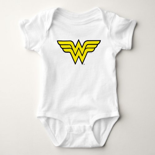 Wonder Woman  Classic Logo Baby Bodysuit