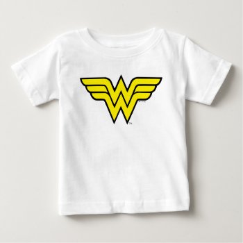 Wonder Woman | Classic Logo Baby T-shirt by wonderwoman at Zazzle