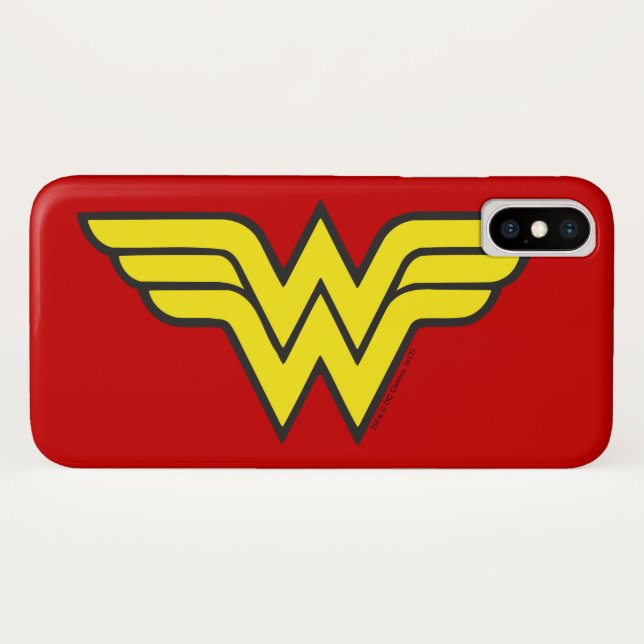Wonder Woman | Classic Logo Case-Mate iPhone Case (Back (Horizontal))