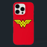 Wonder Woman | Classic Logo iPhone 16 Pro Case<br><div class="desc">Wonder Woman -DC Originals | The classic Wonder Woman double "W" yellow and black logo</div>