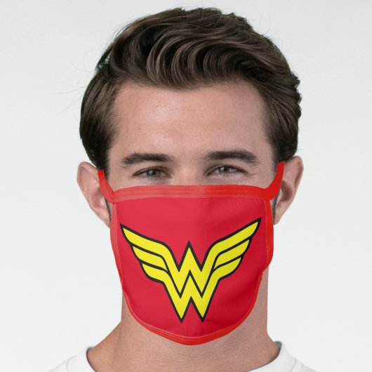 Wonder Woman | Classic Logo Face Mask (Worn Him)