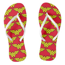 Wonder Woman | Classic Logo Flip Flops