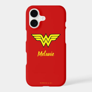 Wonder Woman   Classic Logo & Name iPhone 17 Case