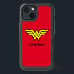 Wonder Woman | Classic Logo OtterBox iPhone Case<br><div class="desc">Wonder Woman -DC Originals | The classic Wonder Woman double "W" yellow and black logo</div>