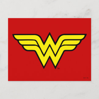 Wonder Woman | Classic Logo Postcard