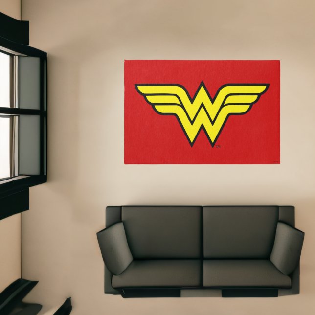 Wonder Woman | Classic Logo Rug (Insitu (Indoor 1))