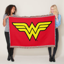 Wonder Woman | Classic Logo Throw Blanket