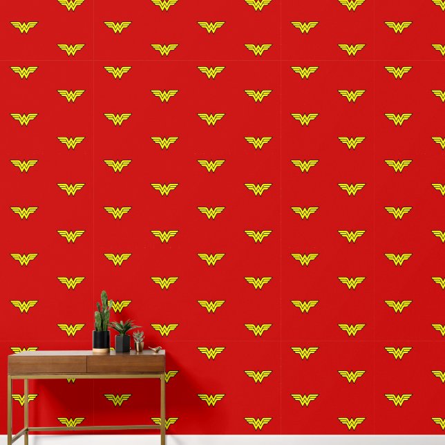 Wonder Woman | Classic Logo Wallpaper (Hallway)