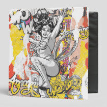 Wonder Woman Collage 1 Binder