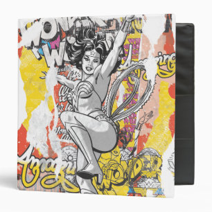 Wonder Woman Collage 1 Binder