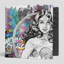 Wonder Woman Collage 6 Binder