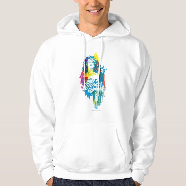 Wonder Woman Colorful 1 Hoodie (Front)