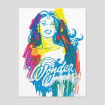 Wonder Woman Colorful 1 Postcard