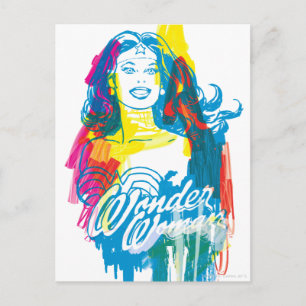 Wonder Woman Colorful 1 Postcard