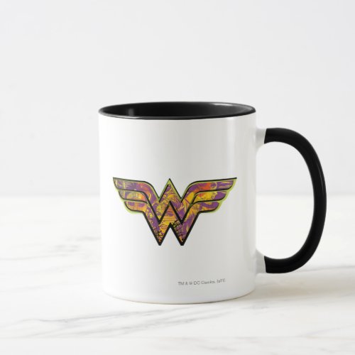 Wonder Woman Colorful Logo Mug