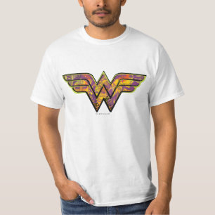 Wonder Woman Colorful Logo T-Shirt