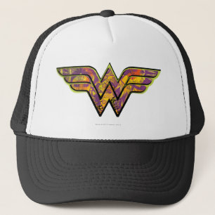 Wonder Woman Colorful Logo Trucker Hat