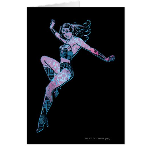 Wonder Woman Colorful Pose Cards (Front)