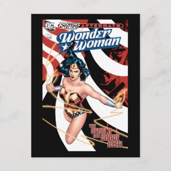 Wonder Woman Comic Cover #12 Postcard by wonderwoman at Zazzle