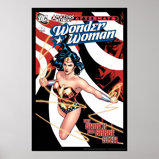 Wonder Woman Comic Cover #12 Poster (Front)