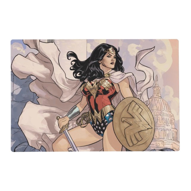 Wonder Woman Comic Cover #13 Placemat (Front)