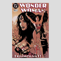 Wonder Woman Comic Cover #150: Triumphant Poster