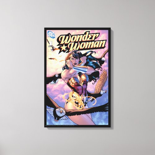 Wonder Woman Comic Cover 1 Canvas Print