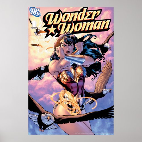 Wonder Woman Comic Cover 1 Poster